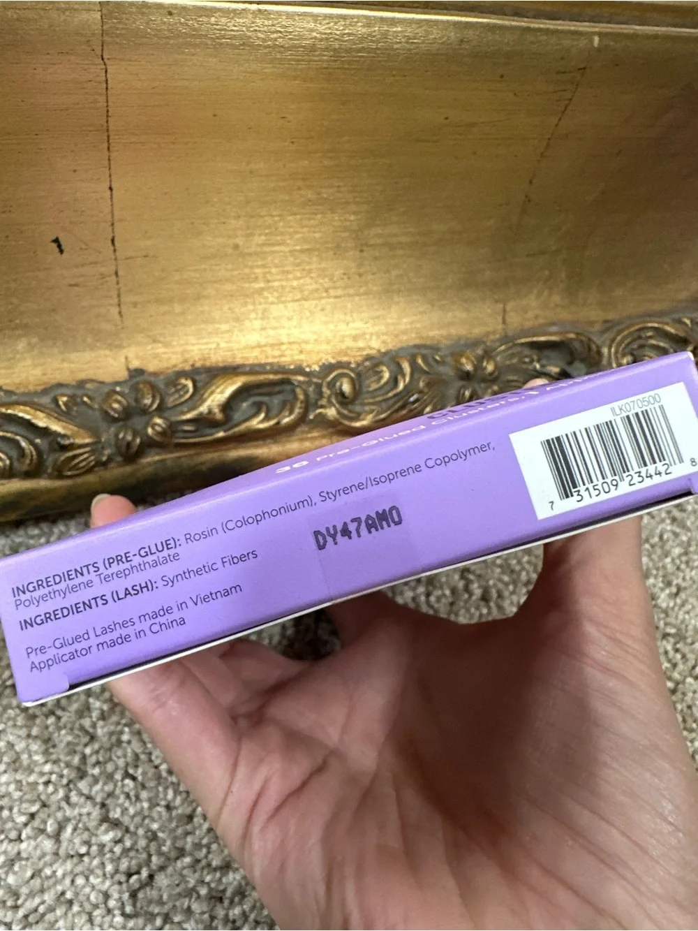 NIB Impress Beauty The No Glue Falsies Lashes Faux Mink Volume 23442